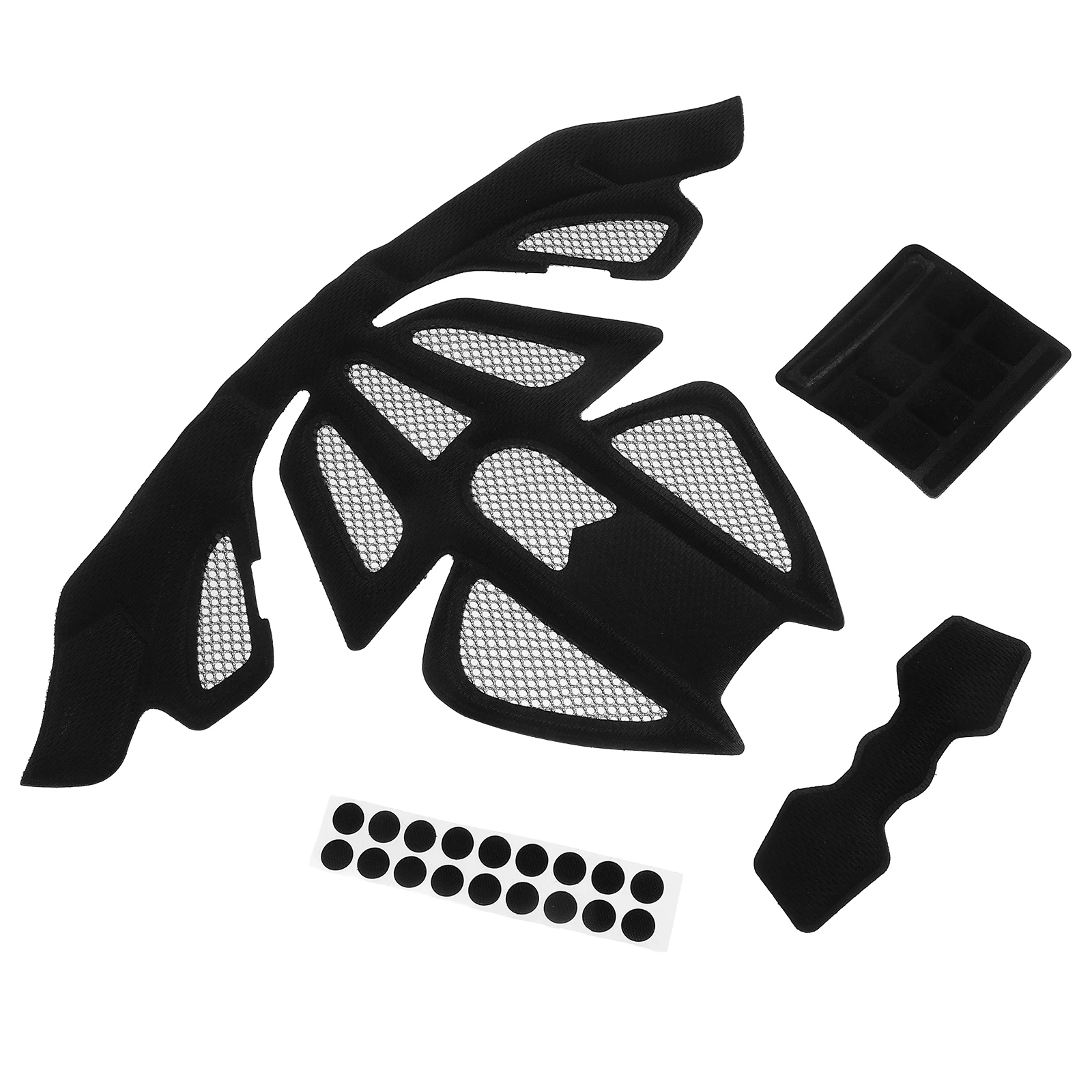 

4PCS Cycling Lining Absorb Sweat Motorcycle Sponge Replacement Pads Universal Bike Foam Mats Lightweight Comfortable