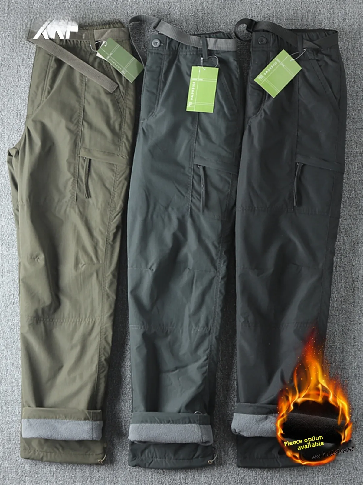 

Мужские модные утепленные брюки Softshell для активного отдыха, повседневные водонепроницаемые рабочие штаны на осень-зиму