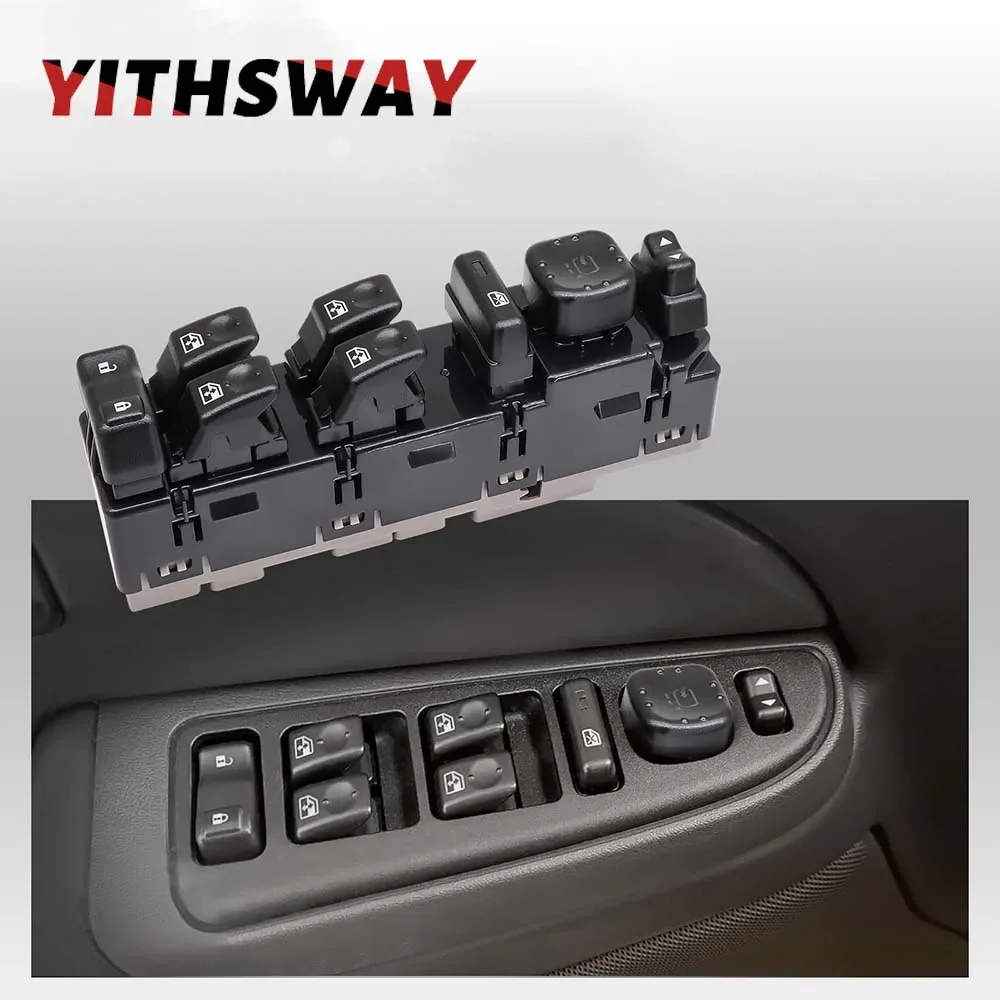 

15883429 Master Power Window Switch Control Lifter for Hummer H2 2003 2004 2005 2006 2007 Car Glass Regulator Switch Accessories