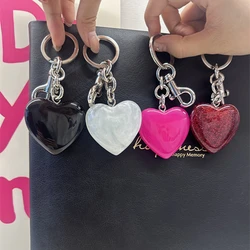 Red Heart-shaped decorative pendant Accessories For Coach Handbag Heart Shape Keychain Bags Attachment Parts Women's Gift