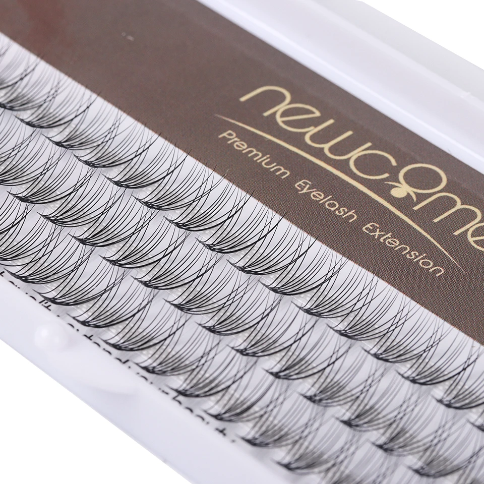 10D 6-15mm Natuurlijke Zwarte Kleur DIY Cluster Wimpers Model Tape Individuele Lash Makeup Tools Zacht Gemakkelijk te Bedienen Wimpers