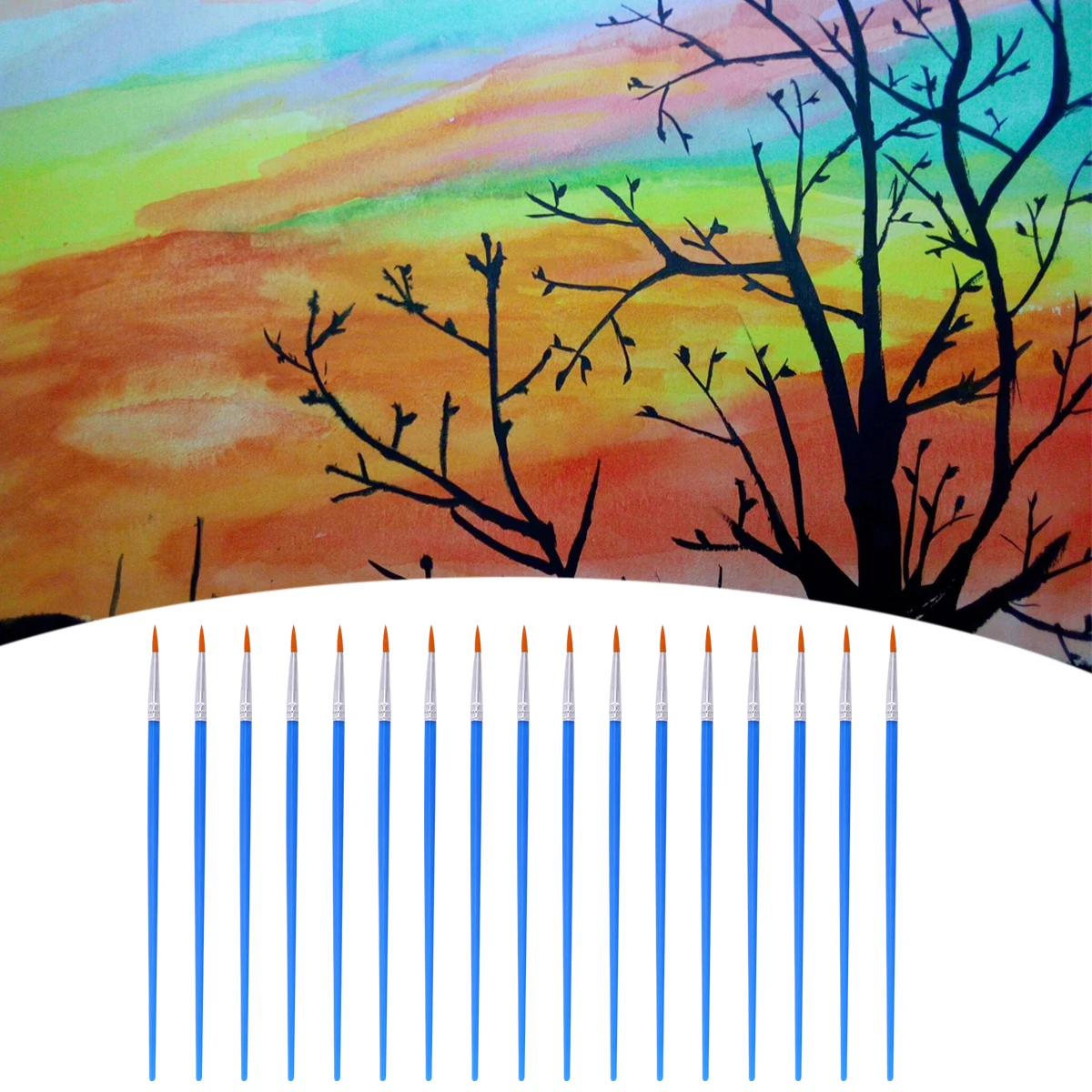 

50pcs 1 Set Line Drawing Nylon Hand Drawing Pen Tip Detailing Painting For Beginners Artists Durable Long Lasting