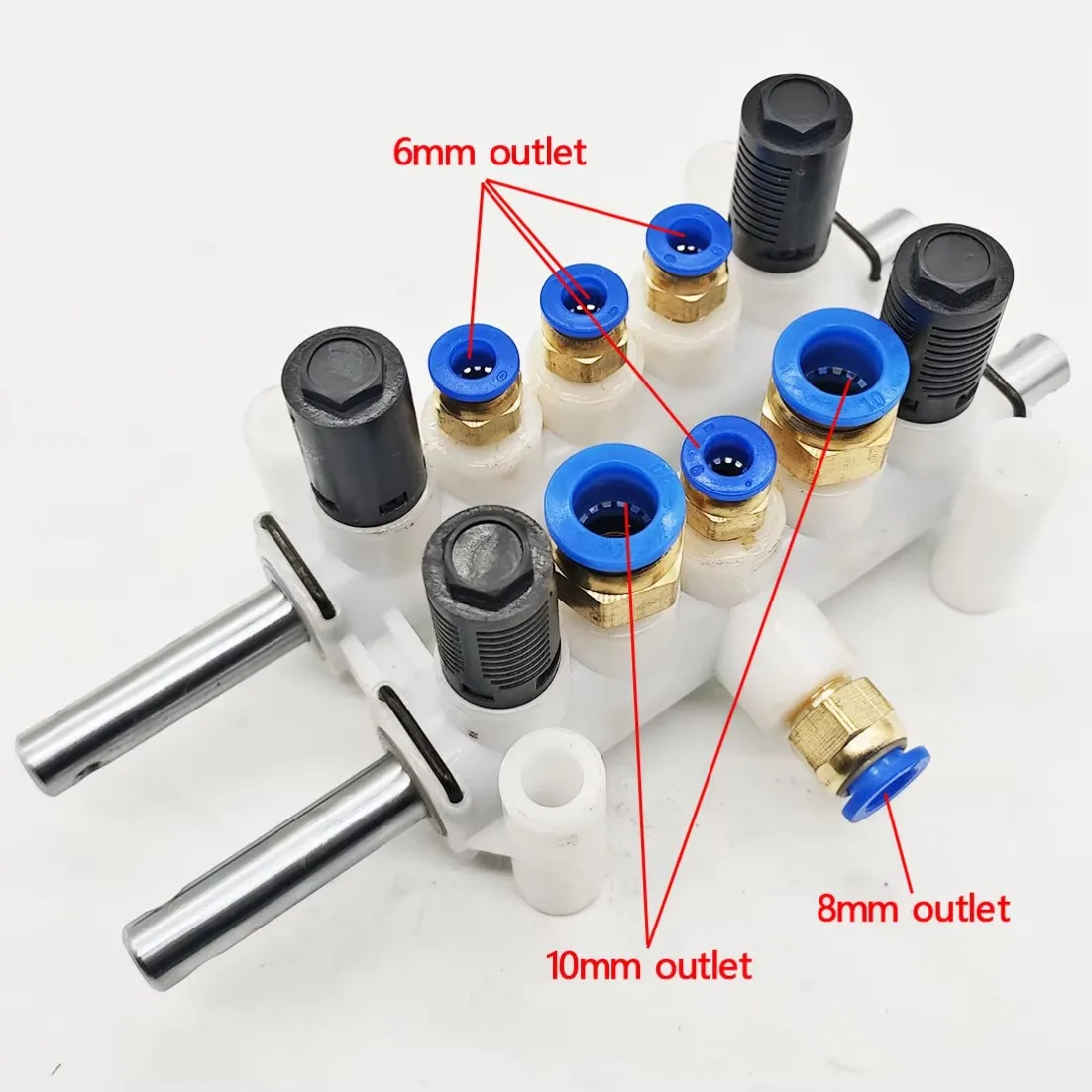 Air Control Valves Foot Pedal Valve for Tire Changer Machine Double Pedal Valve Cylinder Controlling Valve Switch Tire Changing