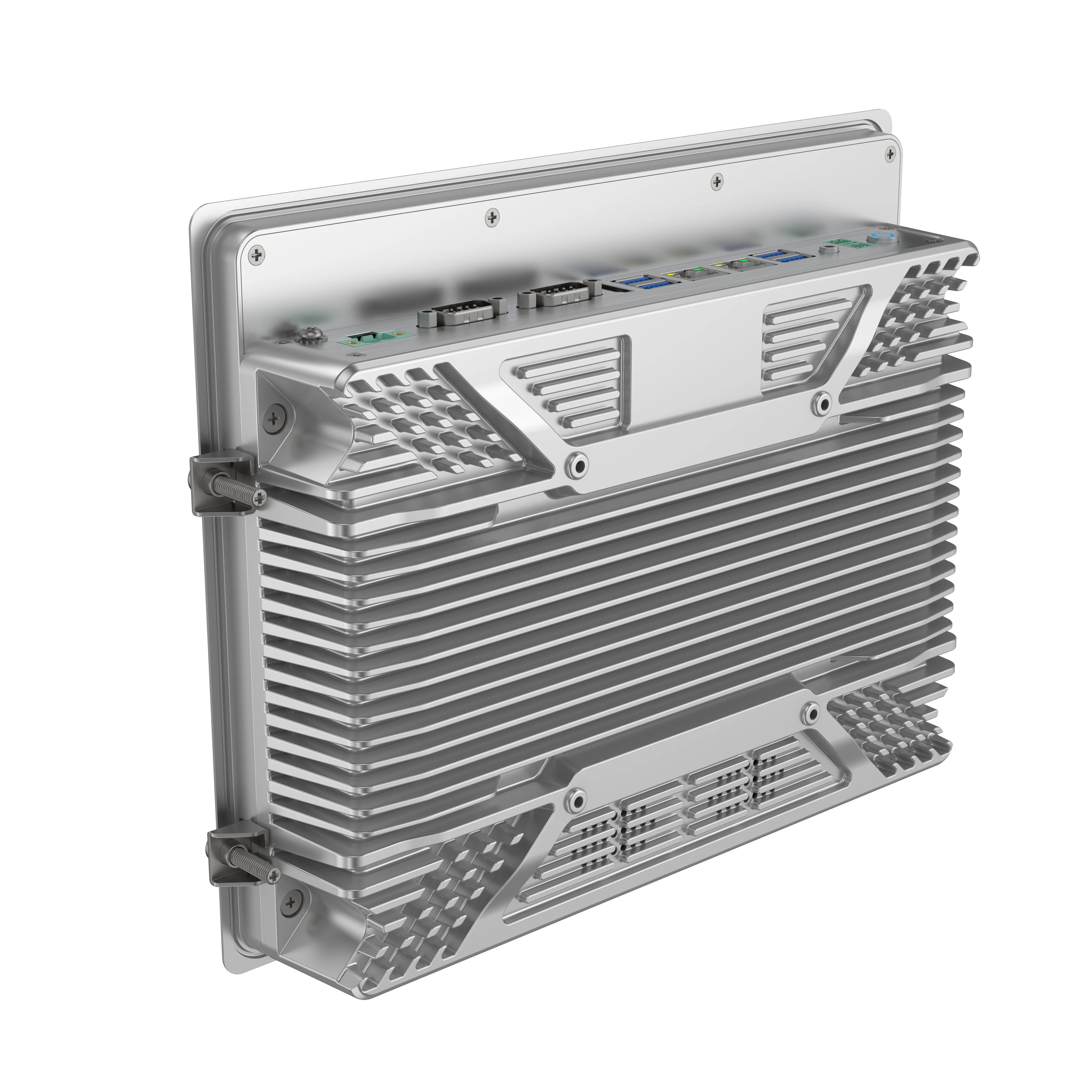 IPC Factory Full Aluminium Casing IP65 10.4 Inch Industrial Touchscreen Computer Fanless with CPU J6412 I5-1335U
