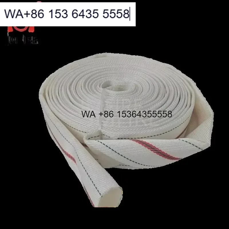 Wmwmnu for JMFIRE 80mm Fire Fighting Hose 13 Bar Rated Working Pressure Flame Retardant for Water and Foam Fire Suppression