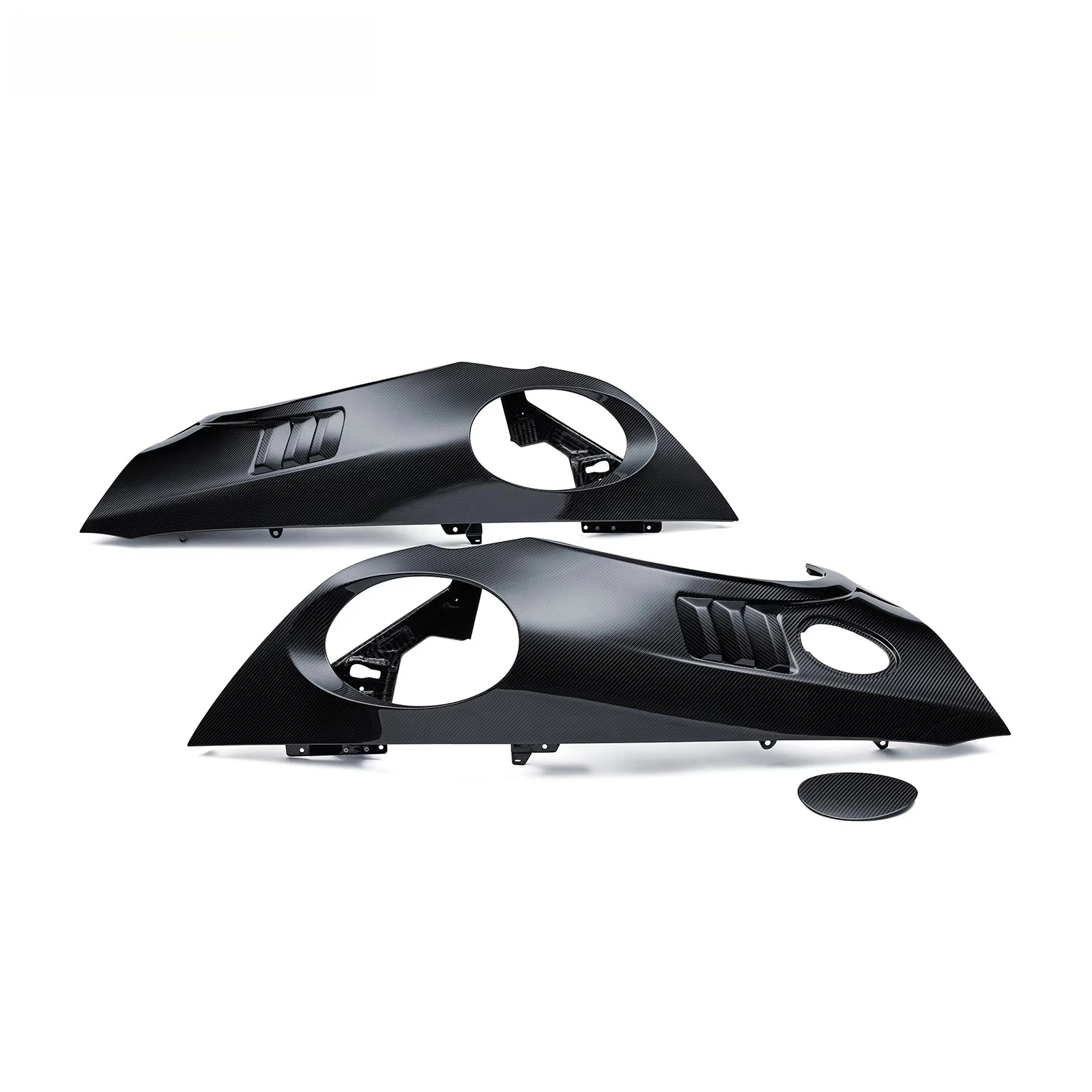 Paktechz Prepreg Dry Carbon Fiber Parts Body Kit Front Fenders for Porsche 911 992 Turbo S