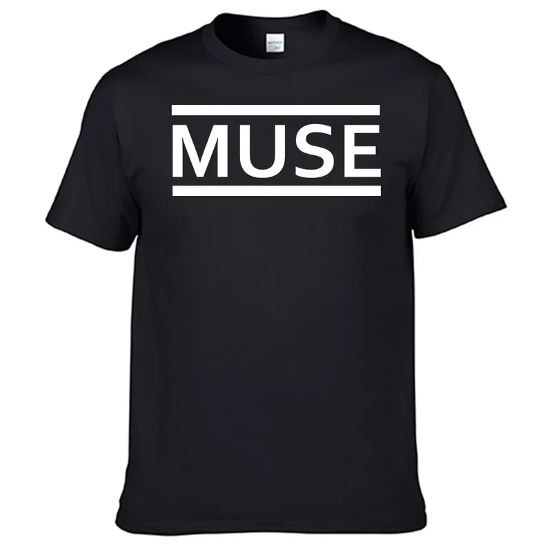 Camiseta de Muse band para hombre, camisa 100% de algodón, mejores ventas