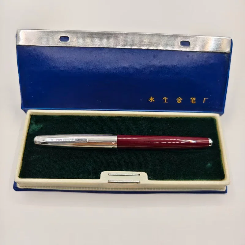 90s Wingsung Gold Pen 12k Gold Tip Collection Rare Holiday Gifts Business Fountain Pen Hooded Nib F 0.5MM Calligraphy Pens