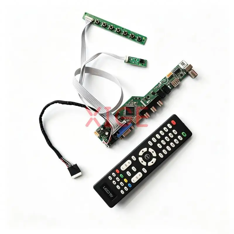 Controller Board Fit N173FGE B173RW01 CLAA173UA01A LP173WD1 1600*900 USB+AV+VGA+HDMI 1600x900 Laptop Display LVDS-40 Pin Kit DIY