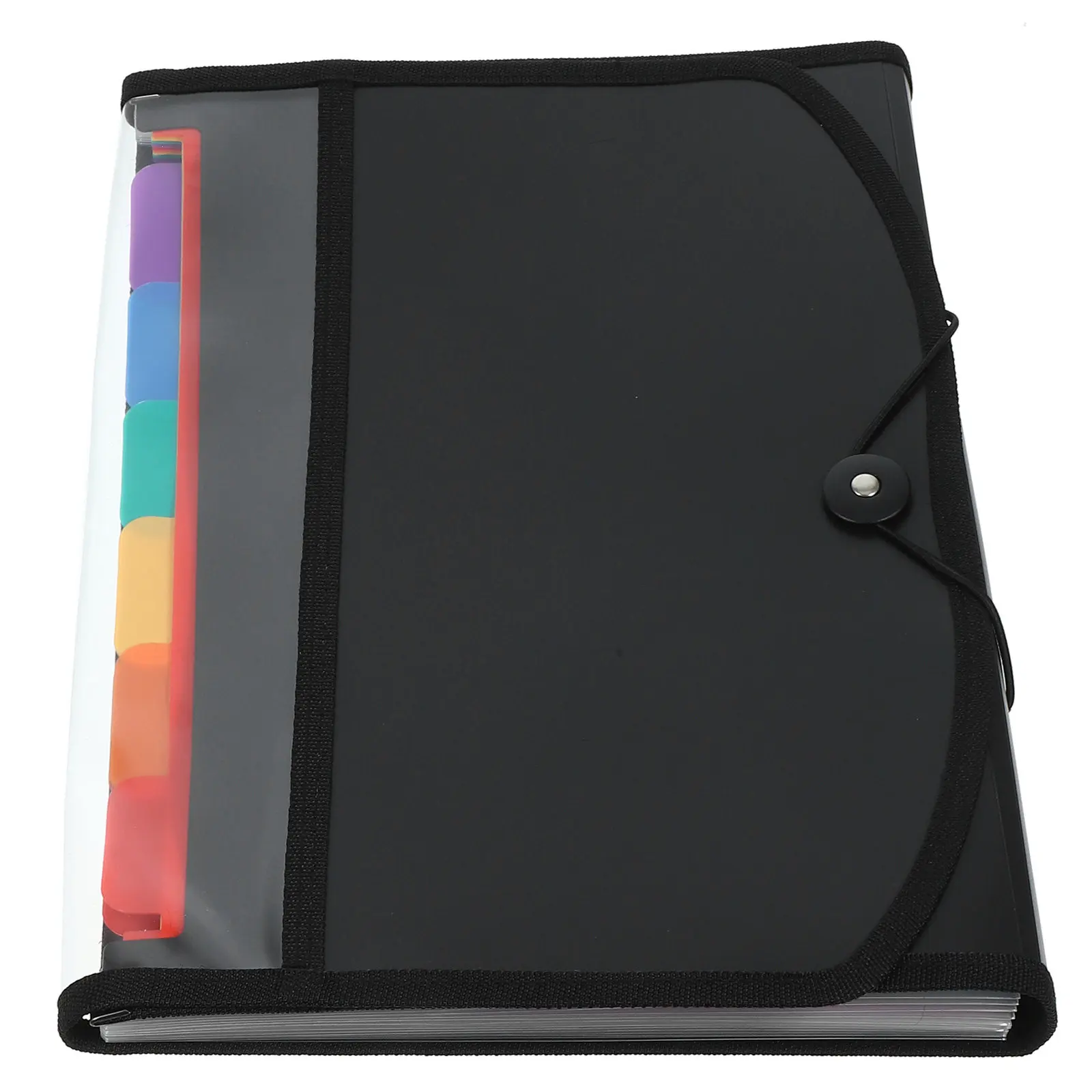 

Portable Expanding Document Organizer Folder PVC Material Large Capacity Multi-Layer Bill Receipt Storage Holder for Business