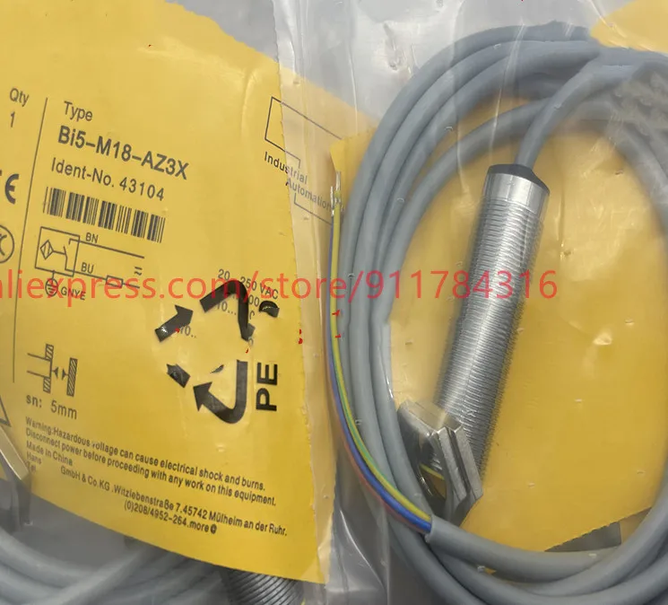 

3pcs New High quality proximity switch BI5-M18-AZ3X BI5-M18-RZ3X NI5-M18-AZ3X NI5-M18-RZ3X