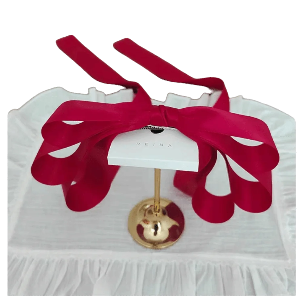 

Sweet Bow Ribbon Hair Clip Satin Oversized Extra Long Spring Clip Solid Color Ballet Style Flowing Ribbons Hairpins Photo Prop
