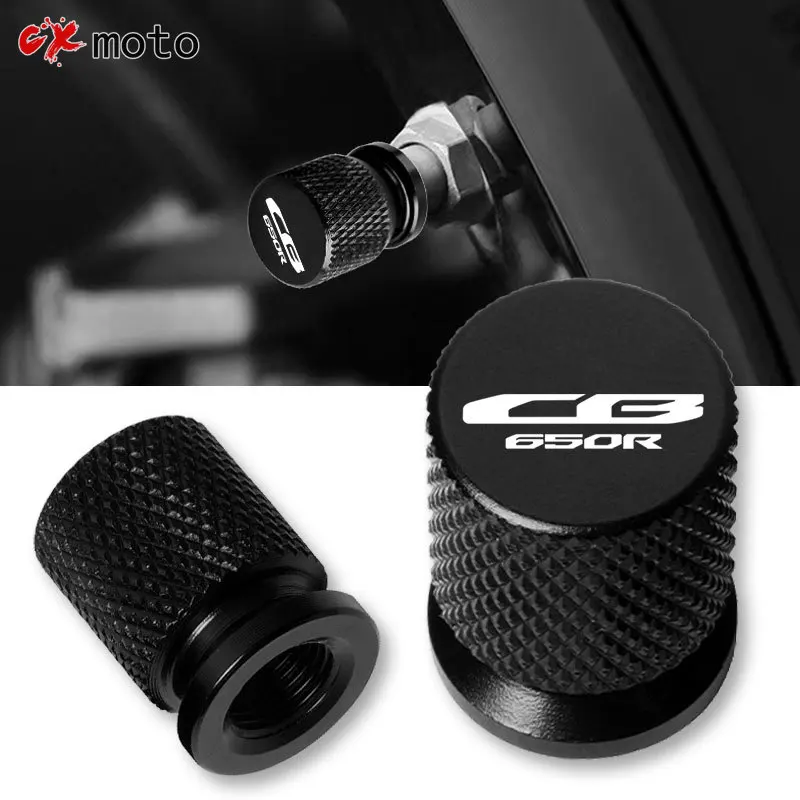 

For Honda CB 650R CB650 R CB650R All Years Universal Motorcycle CNC Aluminum Accessories Wheel Tire Tyre Valve Stem Cap Covers