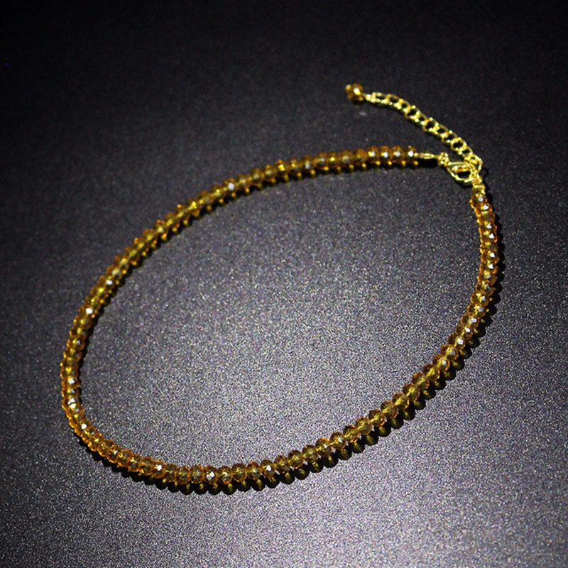 2022 Fashion Simple Black Handmade Beaded Short Necklace Women Choker Bijoux  Ladies Party Jewelry