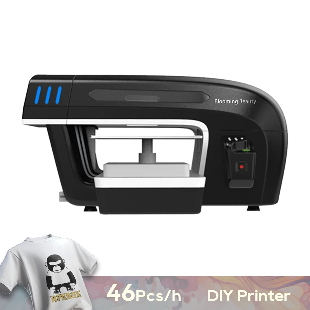 I3200 A1 رأس الطباعة آلة طابعة التي شيرت المزدوج رئيس طابعة تمرير واحدة Dtg طباعة Dtg طابعة تي شيرت آلة طباعة تي شيرت
