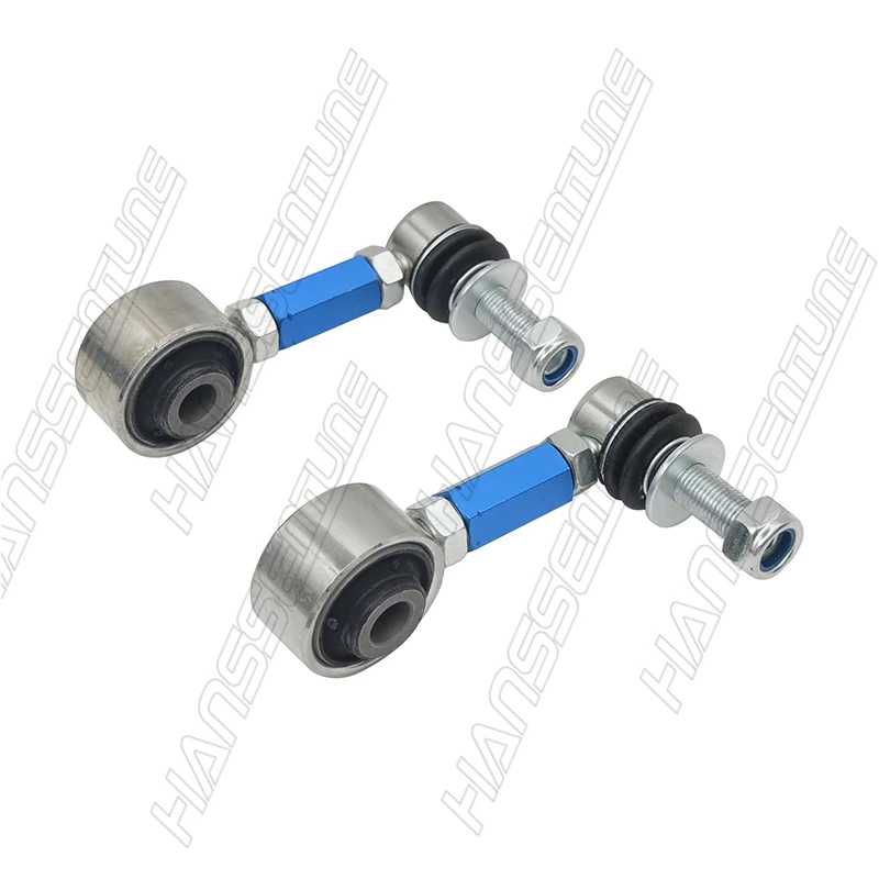 Hanssentune 4X4 Car Adjustable Anti-roll Sway Bar Front & Rear Stabilizer End Link Kit For LC200