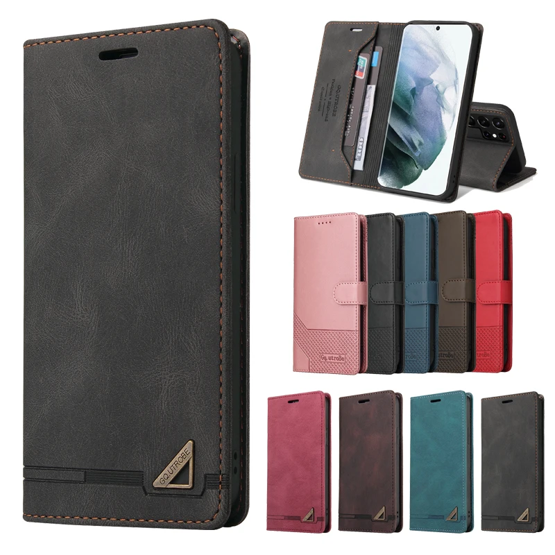 

SamsungS22 Ultra Case For Samsung Galaxy S22 Ultra 5G S 22 S22+ Plus S22Ultra Case Flip Leather Wallet Stand Phone Cover Coque