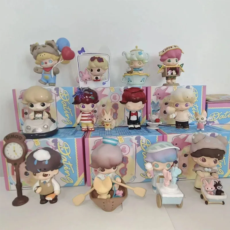 High Quality National Version Of Dimoo Dating Day Series Fashion Play Hand-Done Blind Box Toys Creative Model Doll Birthday Gift