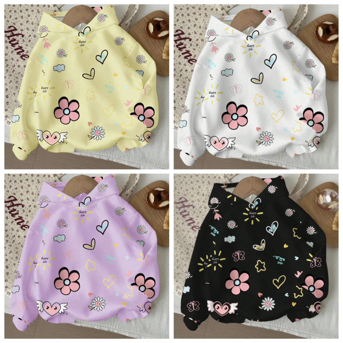 

2025/26 New Hot Selling Cross-border Trend Men's Fully Printed Hoodie, Adult Children's Women's Loose and Comfortable Top