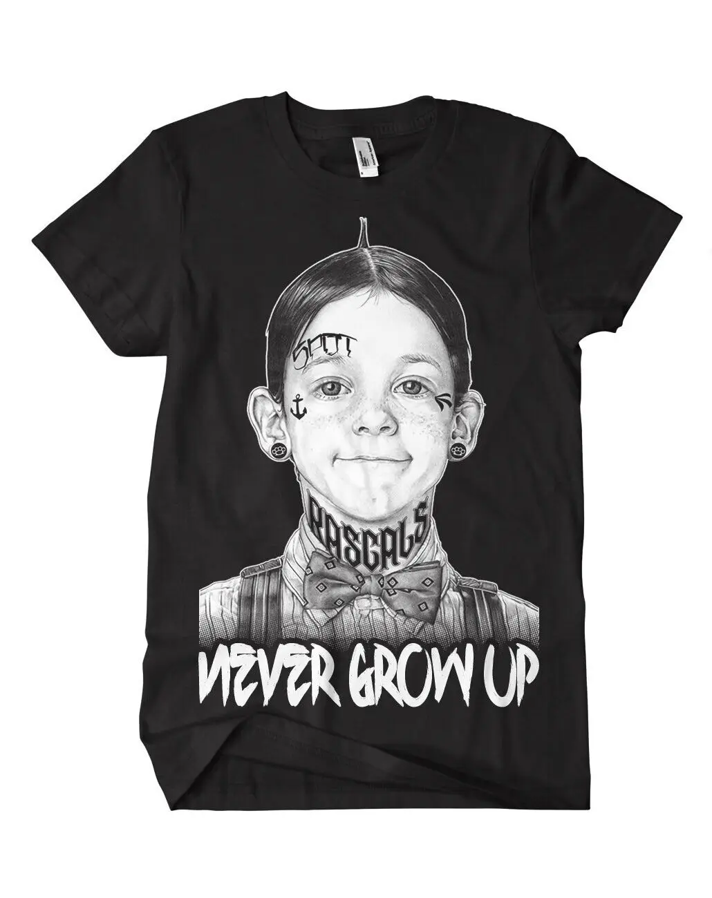 Alfalfa Tattooed T Shirt Tattoo Cult Fashion Gothic Emo Pin Up Fun Ink