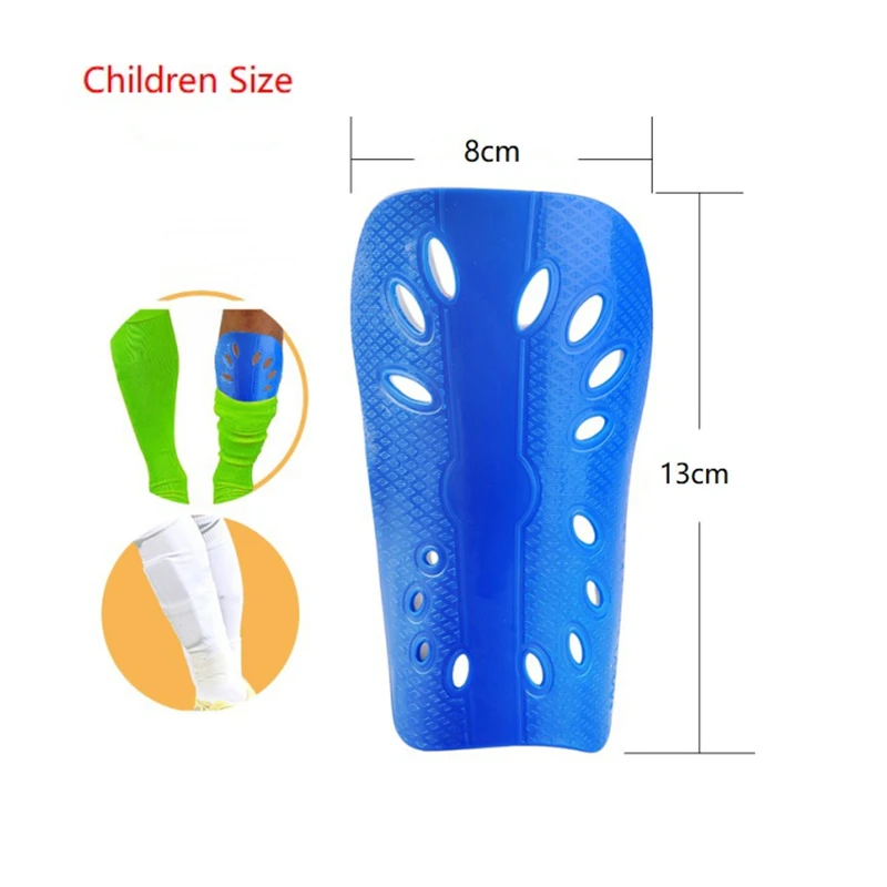 1 Pair Football Shin Pads Plastic Soccer Shin Guards Leg Protector For Kids Adult Knee Support Pads Protective Gear Shin Guard