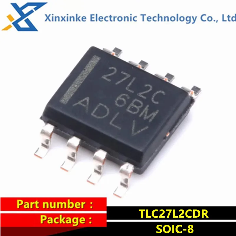 

10PCS TLC27L2CDR SOIC-8 Mark: 27L2C Precision Amplifiers Dual Prec Op Amp Precision Amplifiers Chip LinCMOS