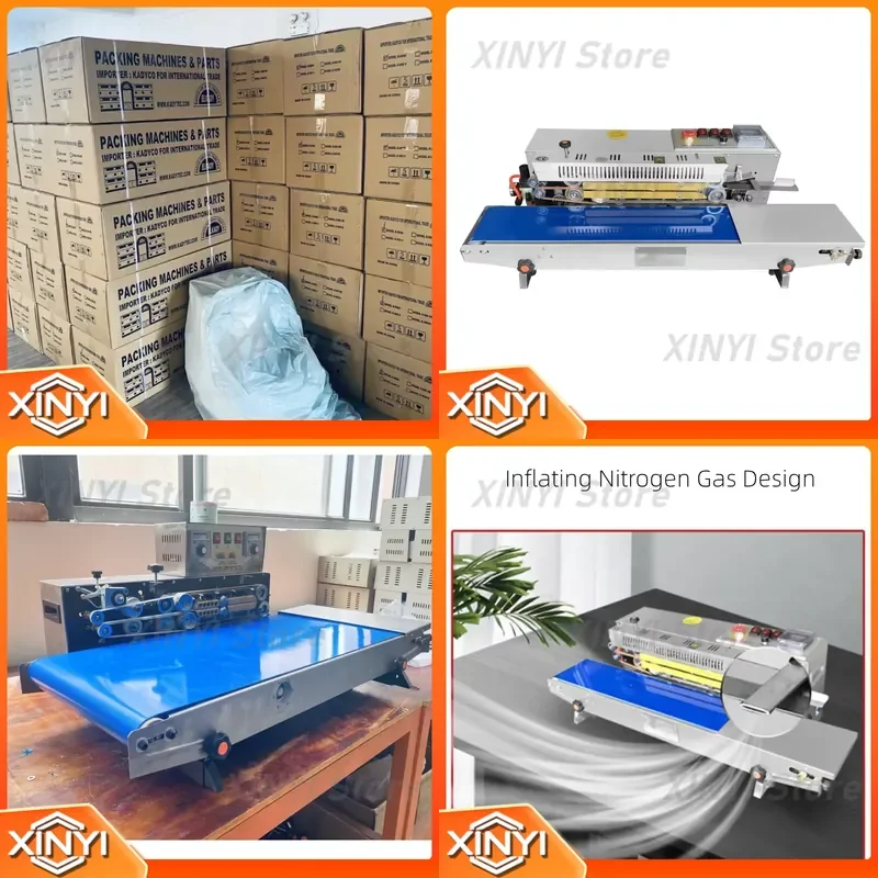 for Nitrogen Filling Hygiene Tabletop Manual Sealer Machine Hot Sealing Machine for Premade Bag Packaging