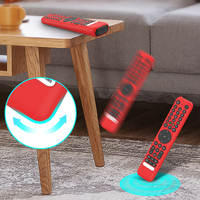Silicone Remote Case for TCL RC716/RC833 GUB1 TV Remote Control Case Anti-Slip Remote Cover Shockproof Silicone Sleeve Anti-Drop