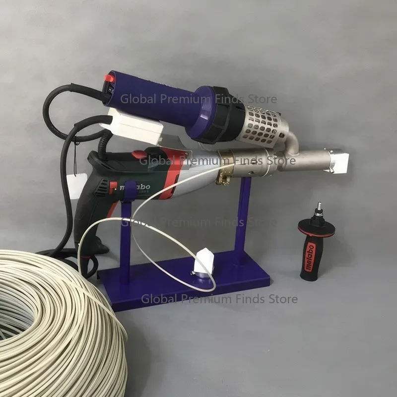 

BE1300 Экструзионный сварочный пистолет для пластика — 500 л/мин, винтовой привод с предварительным подогревом воздушного потока, частота экструзии 1,8–2,0 кг/ч