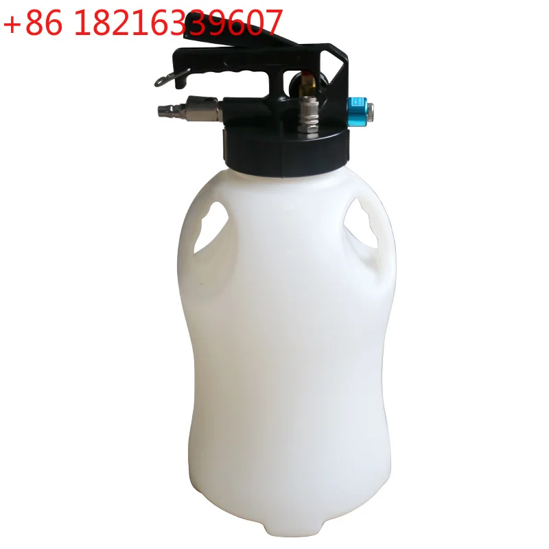 YAO 10L Pneumatic Transmission Oil Refilling Tool Dispenser Pump Kit 13Pcs Set Oil Refill Filling ATF Adapters