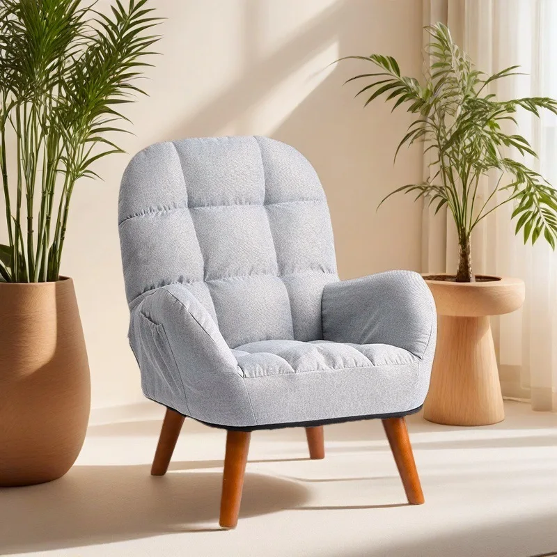 Single small apartment creative tea house cafe lazy children reading study small sofa