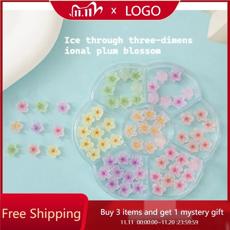 

30 шт., аксессуары для дизайна ногтей с сушеными розами, красные розы из смолы, красочные цветы франжипани, разноцветные листья, украшения для ногтей с камелией