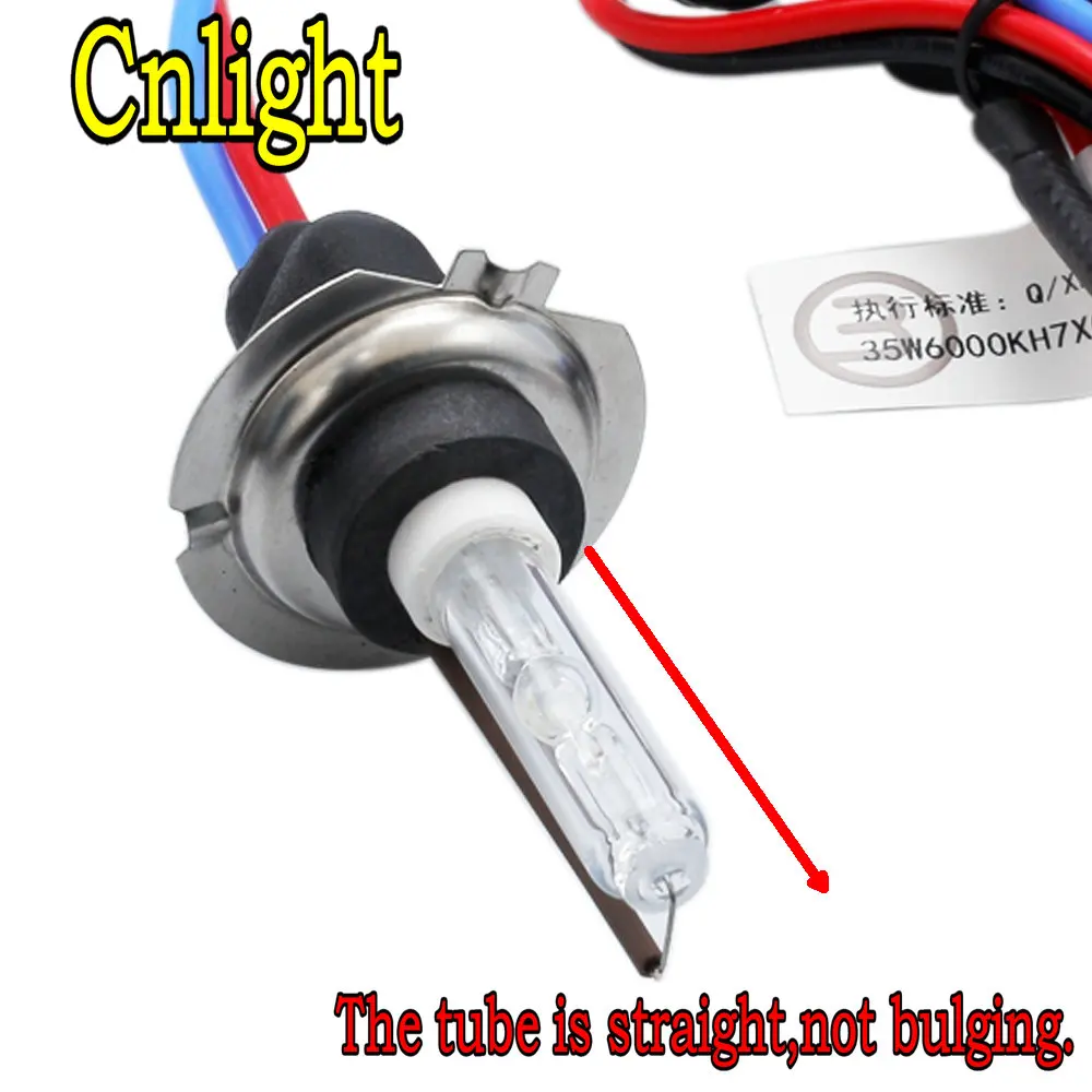 2 uds original Cnlight lámpara de xenón oculta 12V 24V 35W H7Auto luz de coche bombilla de xenón bombilla de proyector Boad luz de camión lámpara antiniebla