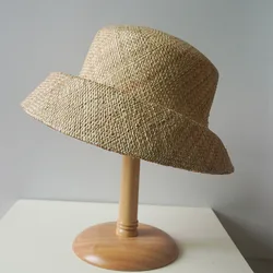 Ladies Cloche Fedora Hat Natural Precious Straw hat Women Summer Hat for weeding Party Race