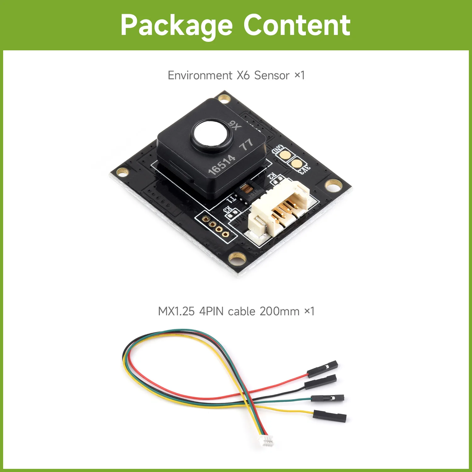 modulo-de-sensor-de-gas-waveshare-environment-6-en-1-permite-detectar-hcho-tvoc-co-iaq-temperatura-y-humedad