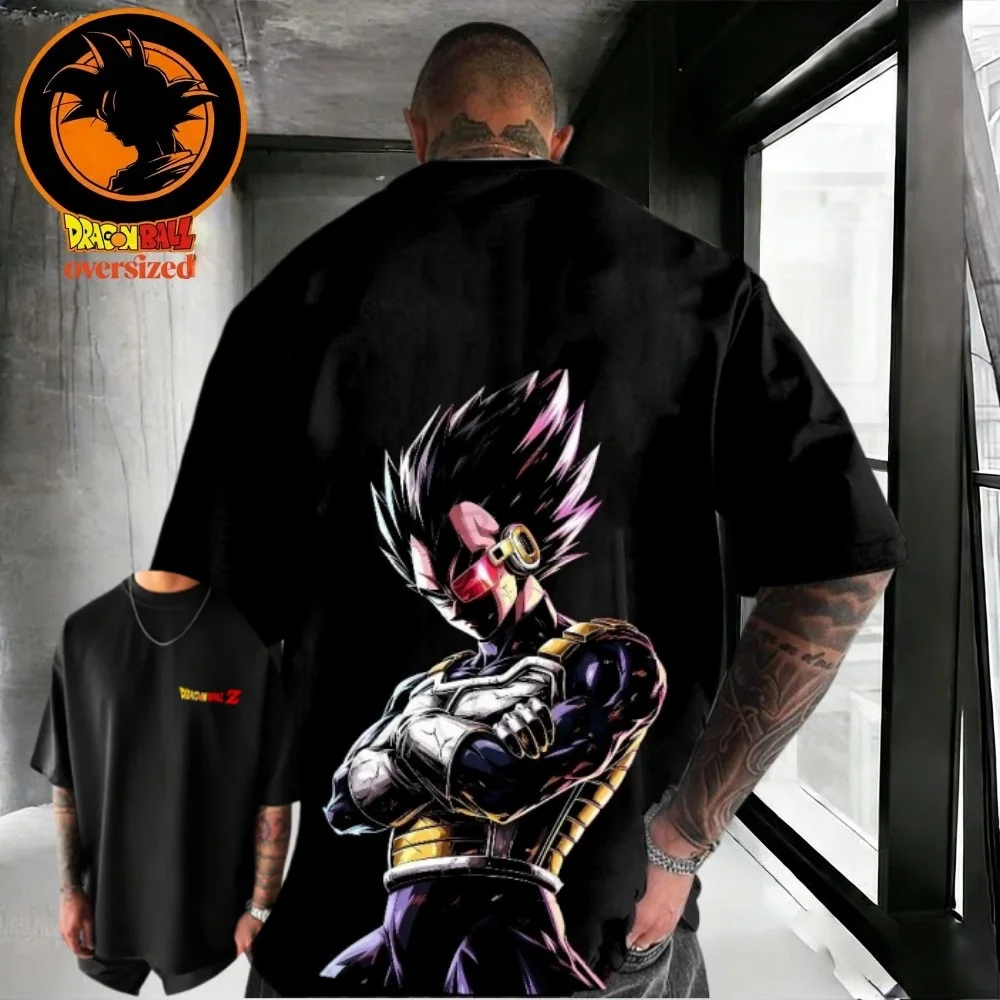 2026 Summer Dragon Ball Compilations Retro High-quality Cotton Men's T-shirts Vegeta Unisex Children's Casual Short Sleeves