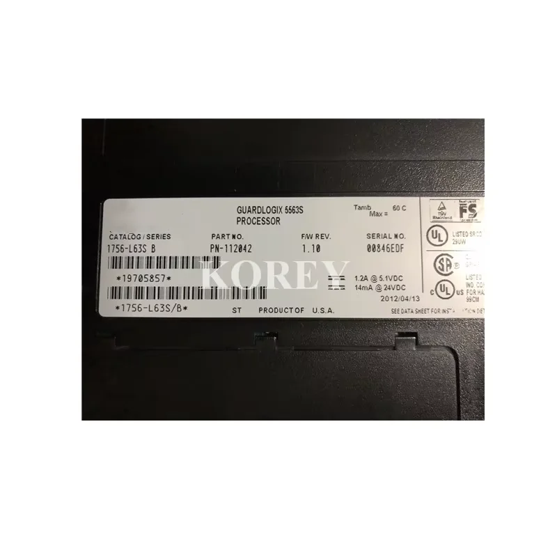 Modulo PLC Modulo CPU 1756-L63S Nuovo