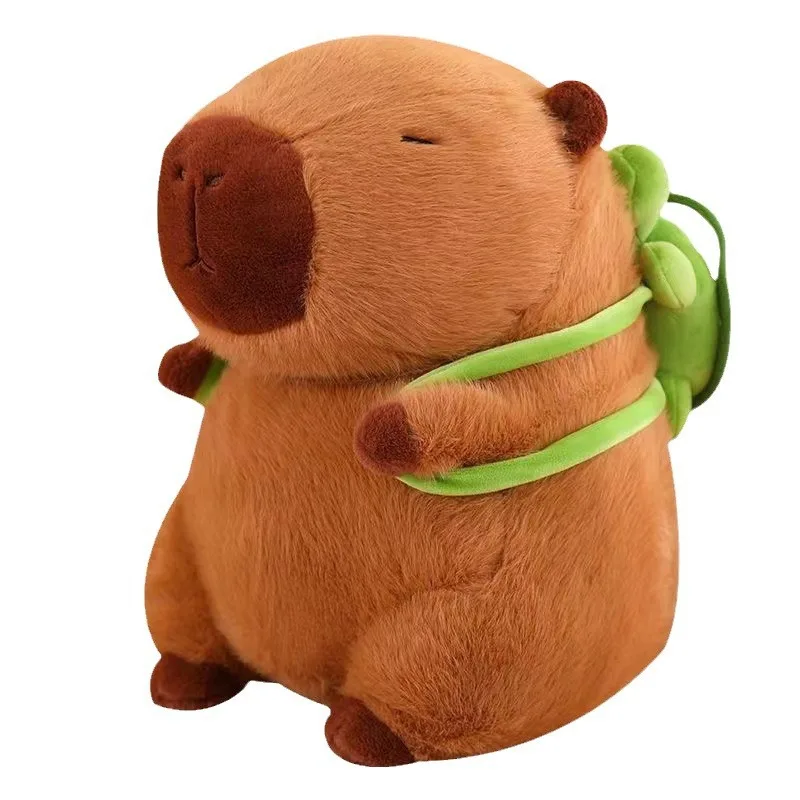 23cm Capybara Plush Simulation Capibara Anime Fluffty Toy Cute Doll Stuffed Animals Soft Doll Plush Christmas Thanksgiving Gifts