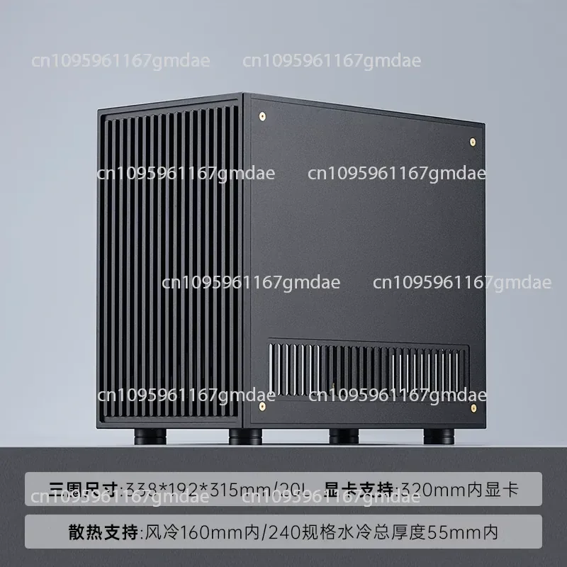 All-aluminum ITX Chassis A12PRO Air-cooled, Compact, Main Box