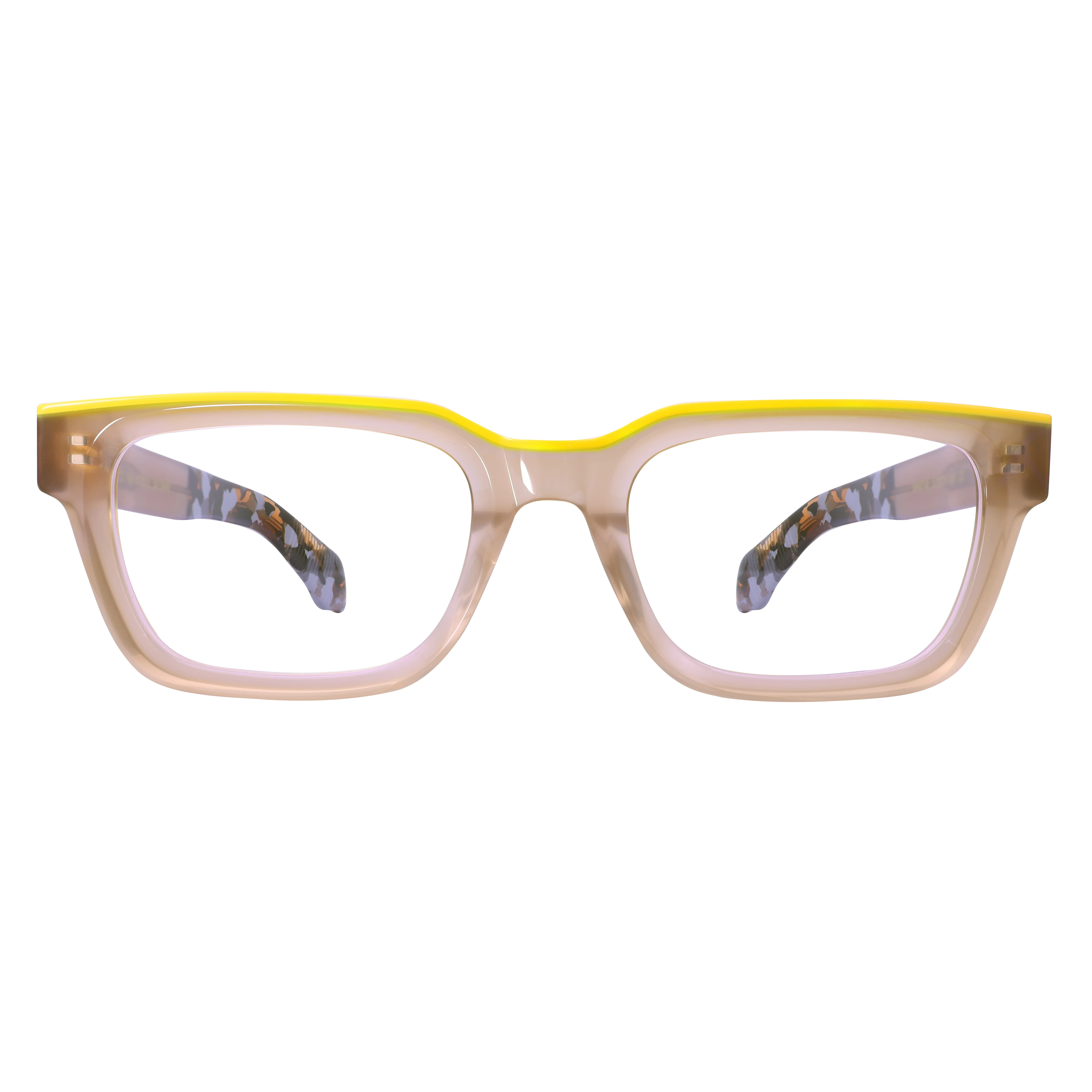 Oversized Glasses Frame Thick Acetate Wide Top Design Large Size Clear Lenses for Women Men Prescription