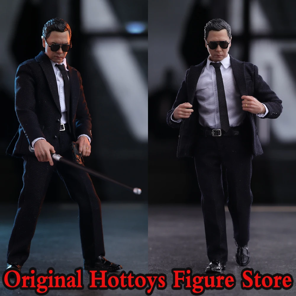 

AT custom 1/12 Scale Male Soldier Donnie Yen John Wick Blind Assassin Cain, полный набор, 6-дюймовая экшн-фигурка, коллекция кукол