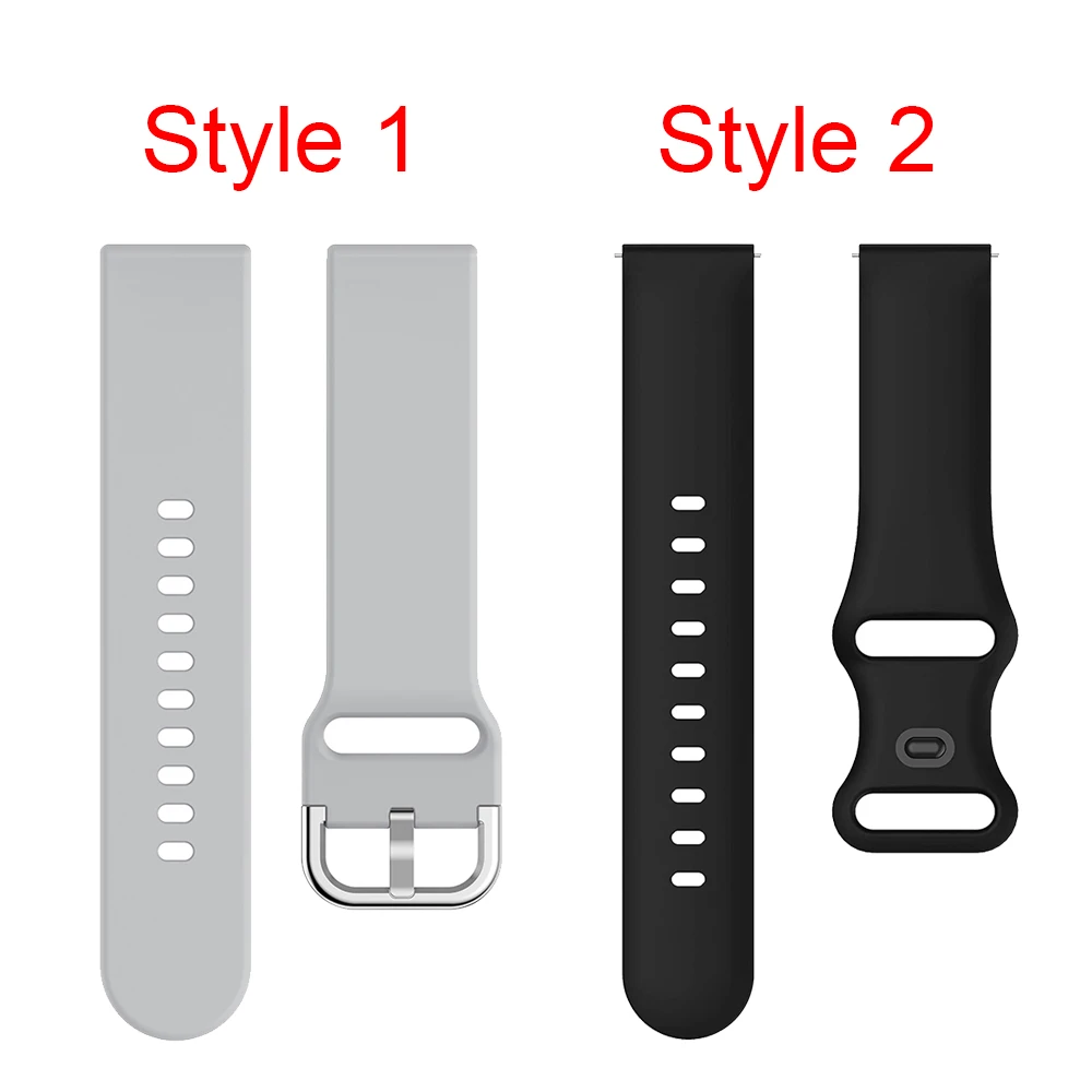 20mm Soft Silicone Strap For Fossil Gen 6 Wellness Edition Smartwatch Replacement Band Wristband Bracelet Watchband bands