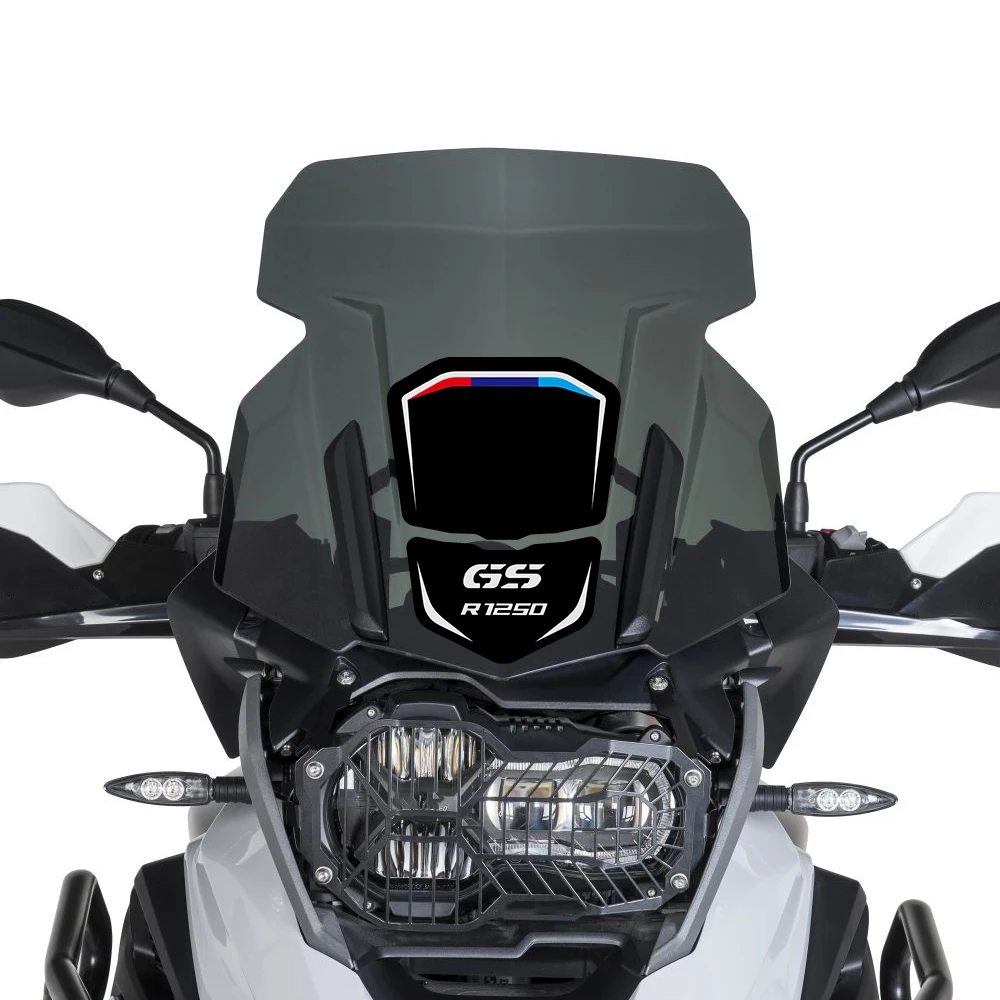 Motorcycle Stickers For BMW R1250GS ADV R 1250 GS Adventure Windscreen Accessories Windshield Wind Shield Deflector Decal