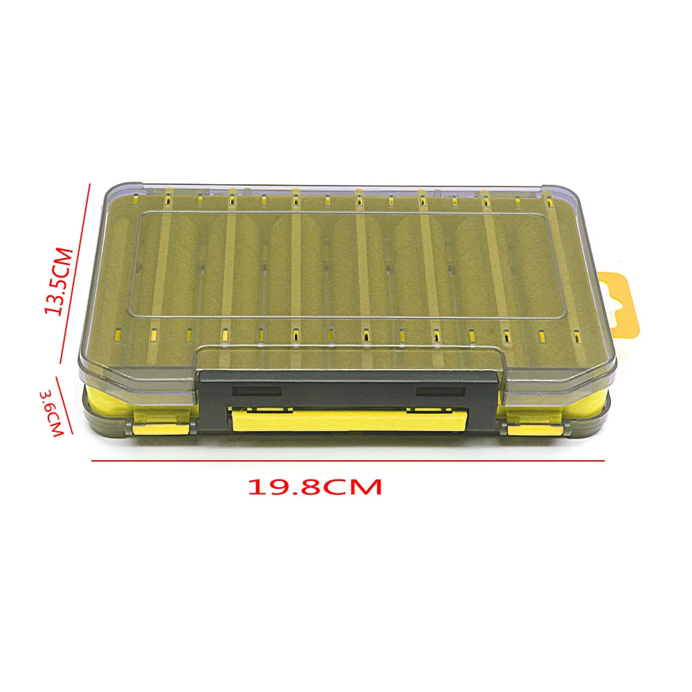Factory Direct Sale Double-sided Lure Box, Fishing Tackle Storage Box, Bait Box, Minnow Hard Bait, Pencil Squid Lure Box