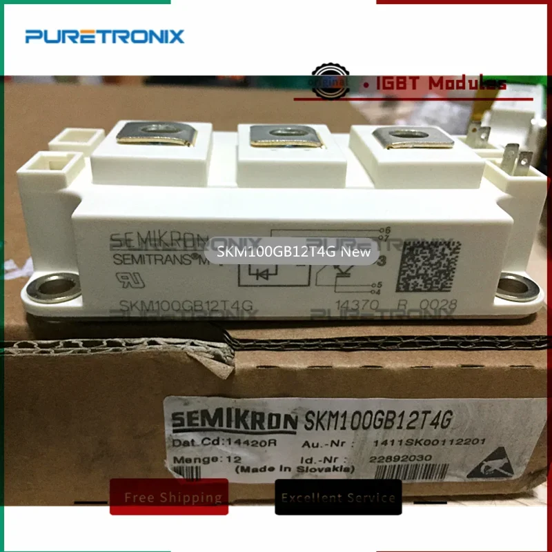 

SKM150GB124D SKM150GB12VG SKM150GB12T4G SKM100GB12T4G New Original Power Module