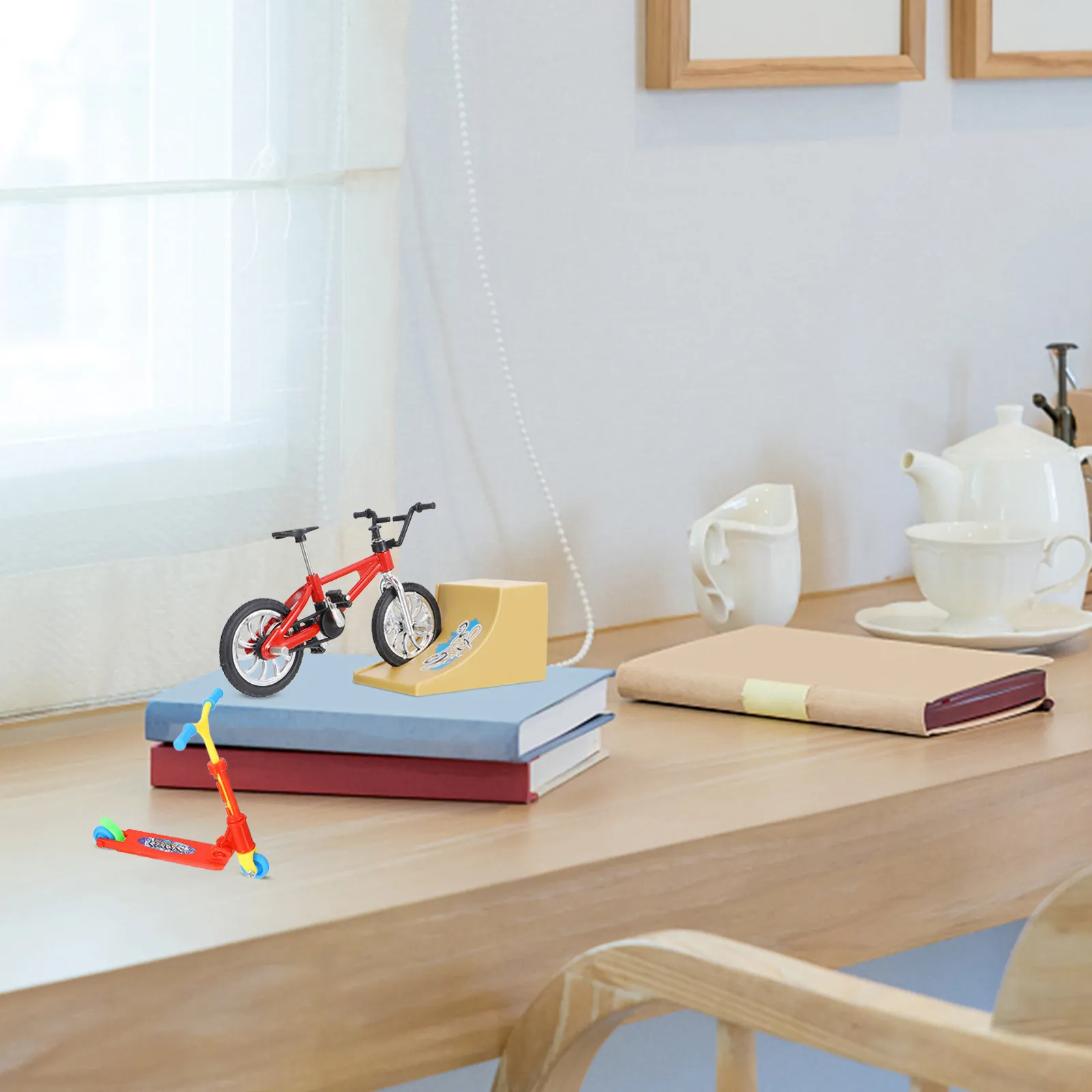 

Набор мини-скейтбордов для пальцев, самокатов и рампов: многофункциональный, для снятия стресса, развлечений и развития, пальчиковый спорт