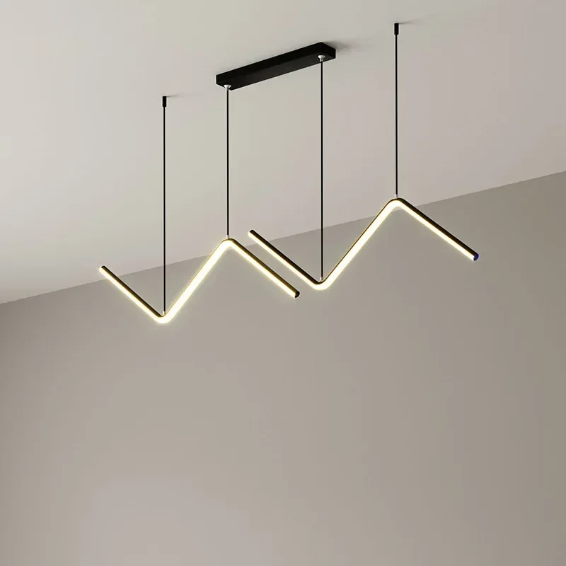 Imagem -06 - Pingente de Led Moderno com Controle Remoto Lustre Suspenso a Ouro para Sala de Jantar Restaurante Cozinha Escritório Café Lâmpada de Decoração Interior
