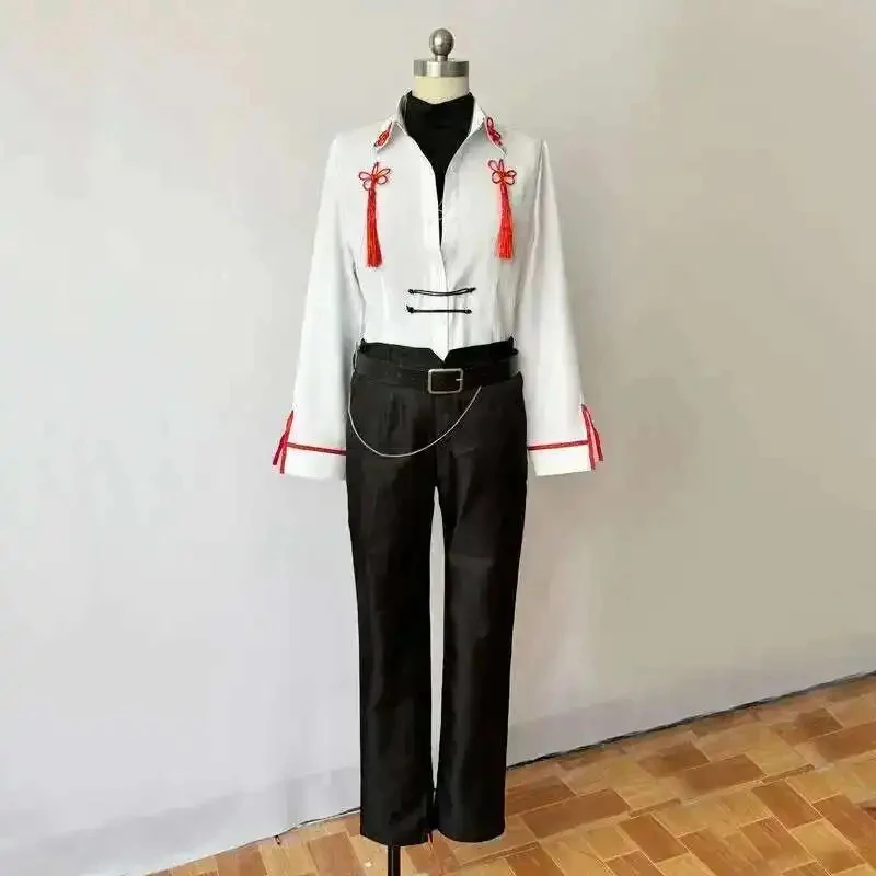Nouvel ensemble de costume de cosplay Link Click Vein pour homme, comprenant un manteau et un pantalon, idéal pour Halloween et les jeux de rôle.