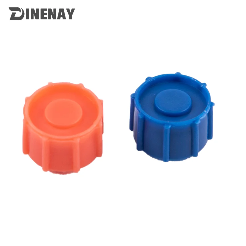 10pcs Syringe Stop Tip Cap Luer Lock Syringe screw Precision Tips Liquid Dispenser Needles Gauge Round Plug cap