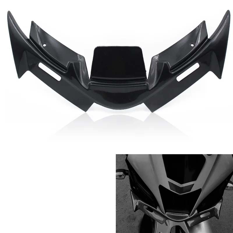 For YAMAHA R15 YZF-R15 V4 2021-2022 Wings Front Pneumatic Fairing Wing Tip Protective Cover Aerodynamics